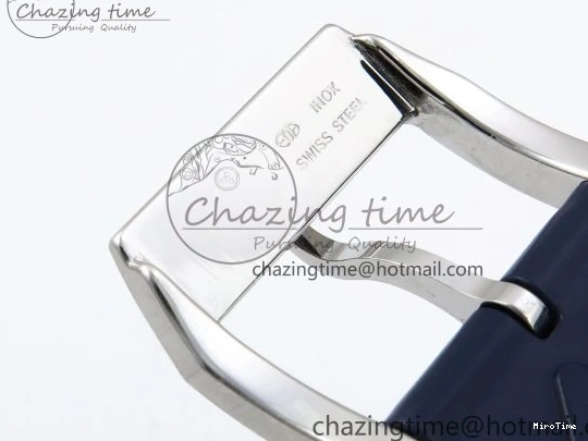 MIROTIME 0211 Casual Portuguese Chrono IW3716 Z+F 1:1 Best Edition White Dial on Blue Rubber Strap A 7016